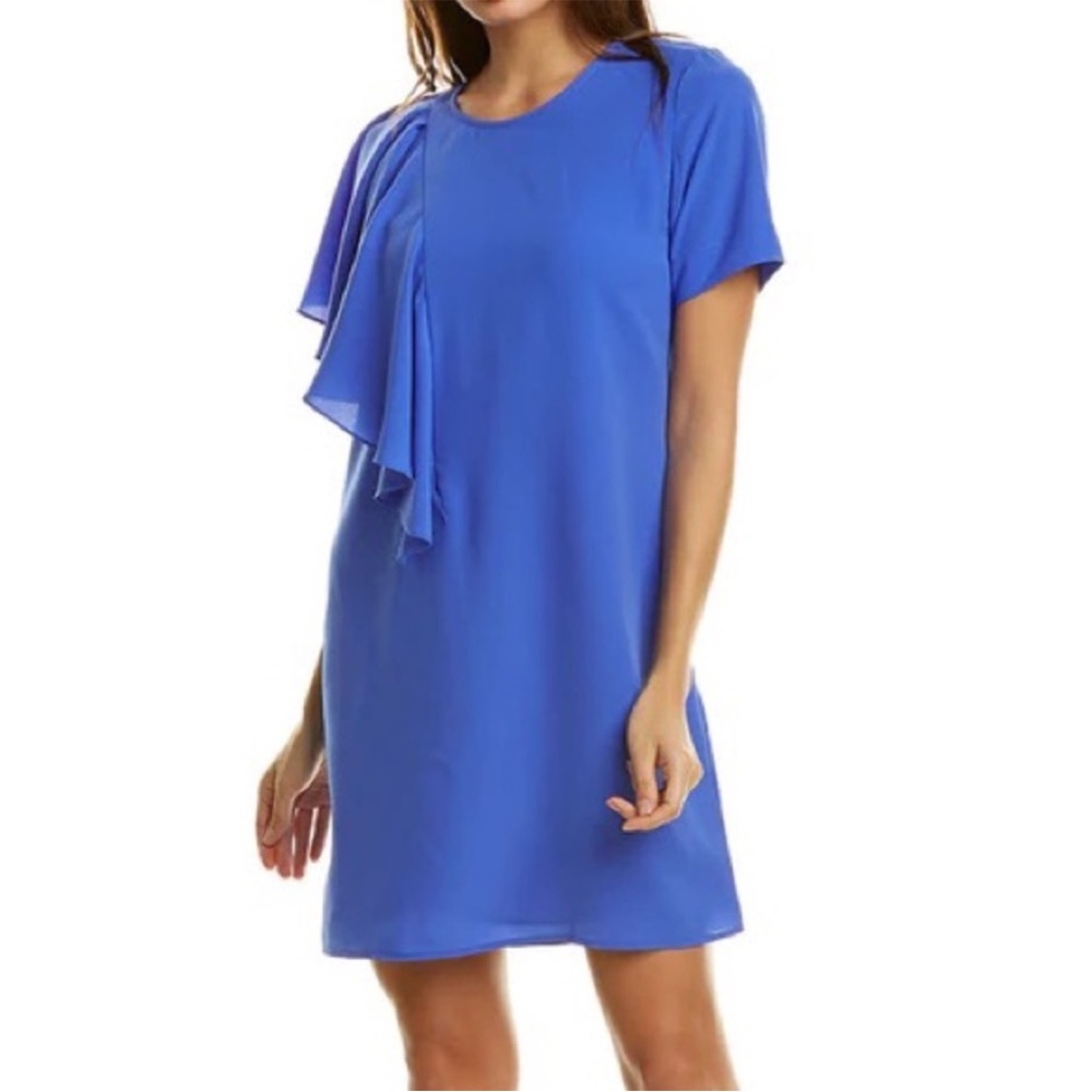Crosby by Mollie Burch Jeni Shift Dress in Bel Air Blue size small